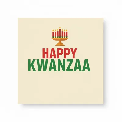 Kwanzaa Napkins - Imprint Now - AUS