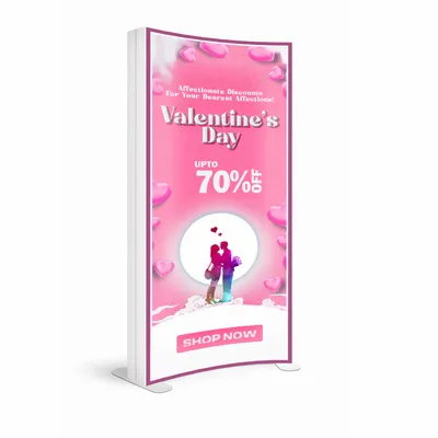 SEG Curved Lit Display - Imprint Now - AUS