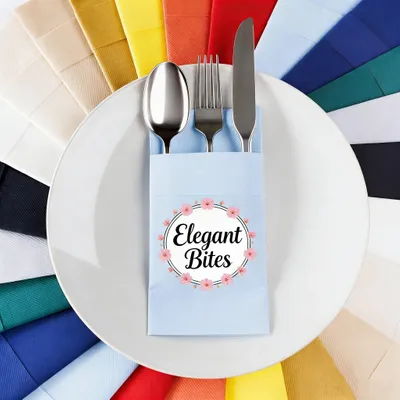 Custom Pocket Napkin - Imprint Now - AUS