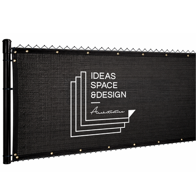 Custom 98% Blockage Fence Screen