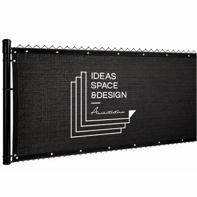 Custom 98% Blockage Fence Screen