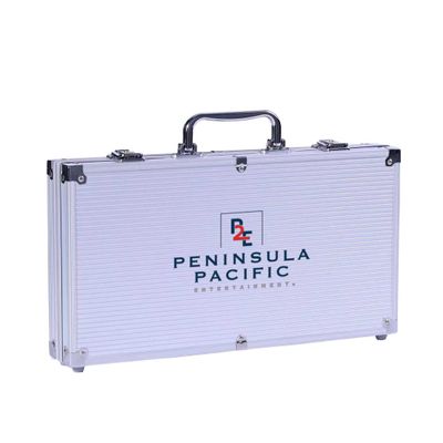 200ct Aluminium Poker Chip Cases