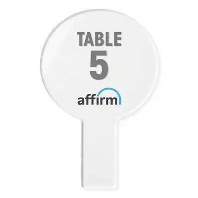 Acrylic Auction Paddles - Imprint Now - AUS