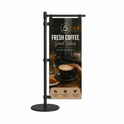 Polyester Mini Desk Flag - Imprint Now - AUS