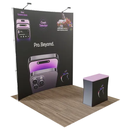 2.4 m x 2.4 m Trade Show Displays - Imprint Now - AUS