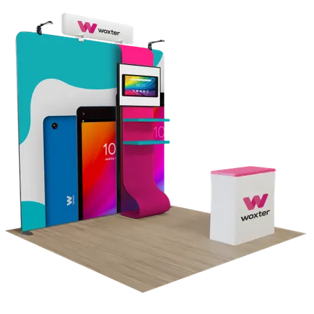 Expositores de Feria de 3 m x 3 m - Imprint Now - AUS