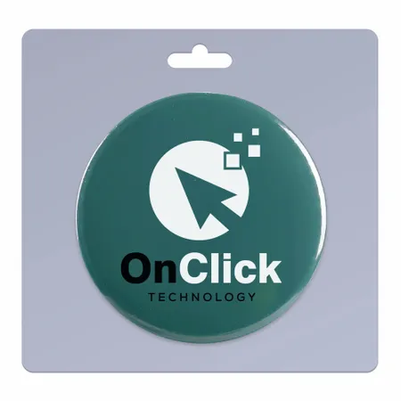 1 pack_Round Lapel Pin 4.00 inch_Plastic Pin - Imprint Now - AUS