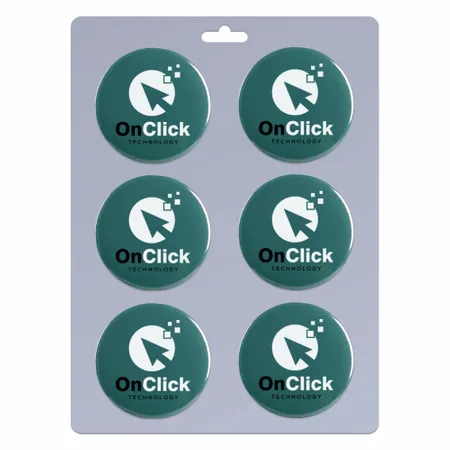 6 pack_Round Lapel Pin 1.25 inch - Imprint Now - AUS