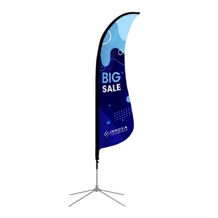 Shark Fin Flag - Imprint Now - AUS