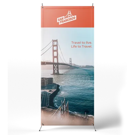 Korean Style X Banner Stands - Imprint Now - AUS