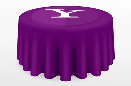Custom Round Table Covers - Imprint Now - AUS