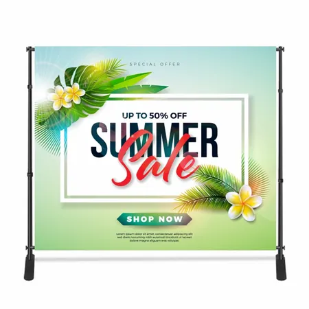 Adjustable Stand Banners - Imprint Now - AUS