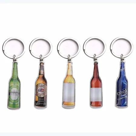 Liquor Bottle Opener Keychain - Imprint Now - AUS
