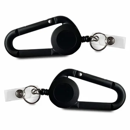 Carabiner Clip Badge Reel Keychain Carabiner Clip Badge Reel Keychain - Imprint Now - AUS