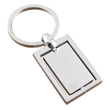 Spinning Square Metal Keychain Spinning Square Metal Keychain - Imprint Now - AUS