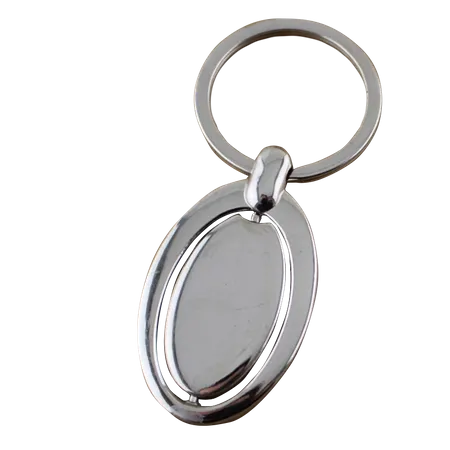 Spinning Oval Metal Keychain Spinning Oval Metal Keychain - Imprint Now - AUS