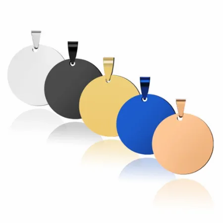 Full Colour Circle Metal Keychain Full Colour Circle Metal Keychain - Imprint Now - AUS