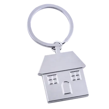 Happy Home Metal Keychain Happy Home Metal Keychain - Imprint Now - AUS
