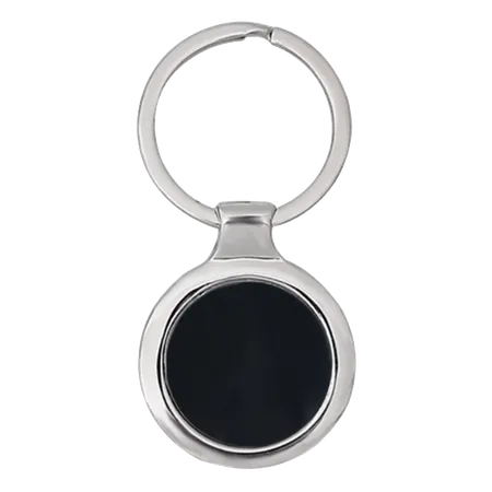 Fashionable Round Metal Keychain Fashionable Round Metal Keychain - Imprint Now - AUS