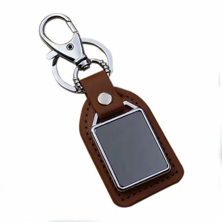 Premium Leather & Metal Keychain Premium Leather & Metal Keychain - Imprint Now - AUS