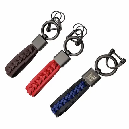 Versatile Laser Cut Leather Keychain Versatile Laser Cut Leather Keychain - Imprint Now - AUS
