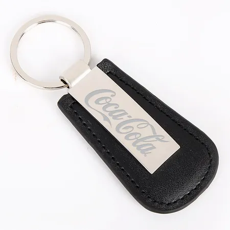 Superior Metal & Leather Keychain Superior Metal & Leather Keychain - Imprint Now - AUS