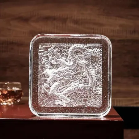 Customised Crystal Carving Coaster - Imprint Now - AUS
