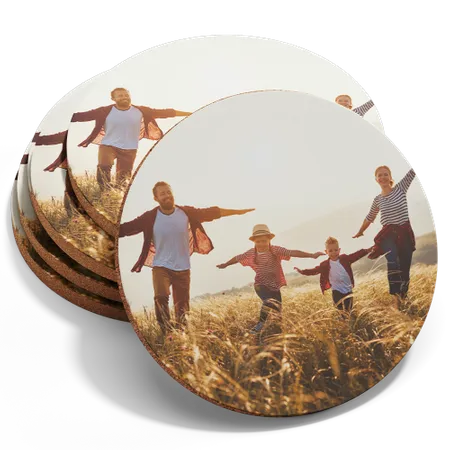 Custom Photo Fiberboard Coasters - Imprint Now - AUS