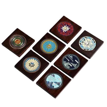 Customised Ebony Alloy Coaster - Imprint Now - AUS