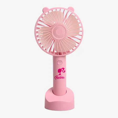Mini Desk Fan with Cell Phone Holder and Lightup Messages - Imprint Now - AUS