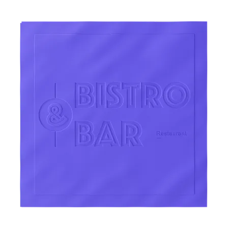 Custom Debossed Beverage Napkin - Imprint Now - AUS