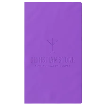 Custom Debossed Guest Towel Napkin - Imprint Now - AUS