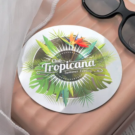 Metallic Silver Paper Stickers - Imprint Now - AUS