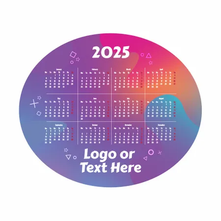 Colorful Gradient Calendar Mouse Pad - Imprint Now - AUS