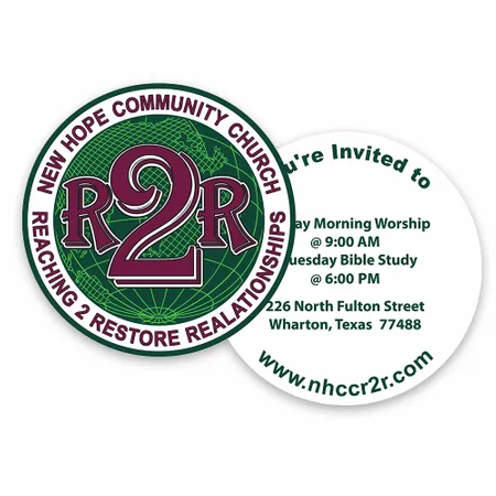 Circle Business Cards - Imprint Now - AUS