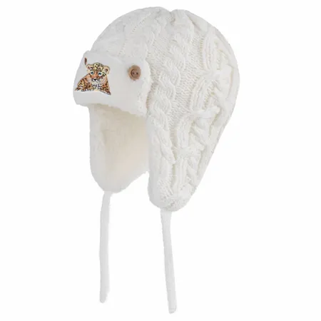 Cosy Cotton Kid Beanies with Earflaps - Imprint Now - AUS