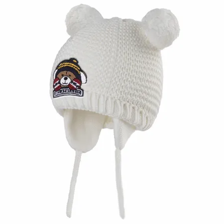 Mouse Ears Cotton Kid Beanies with Earflaps - Imprint Now - AUS