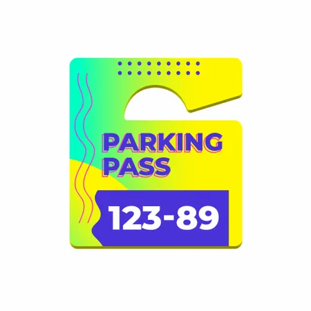 2.75 in. x 3 in. Parking Passes 2.75 in. x 3 in. Parking Passes - Imprint Now - AUS