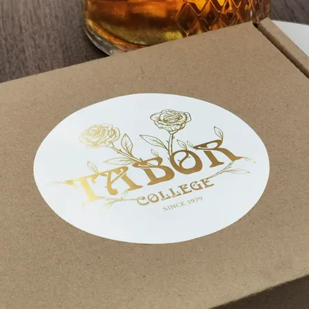 One Colour Foil Stickers - Imprint Now - AUS