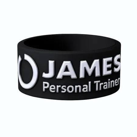 Embossed Printed Rings Embossed Printed Rings - Imprint Now - AUS