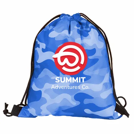 Camouflage Drawstring Bag Camouflage Drawstring Bag - Imprint Now - AUS
