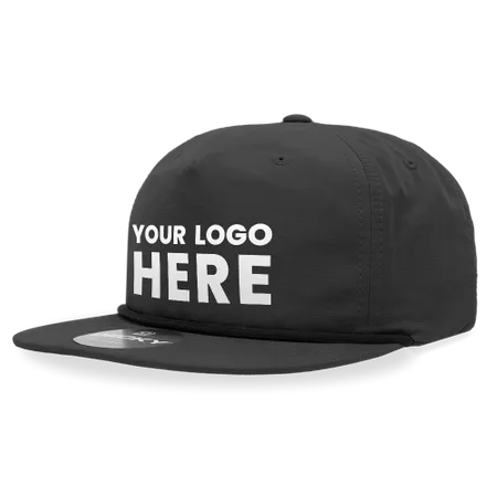 Decky 6032 - Classic Rope Cap, 5 Panel Flat Bill Hat, Snapback - Imprint Now - AUS