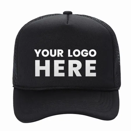 Unbranded Kids Foam Trucker Hat Mesh Back, Sponge Cap - Imprint Now - AUS