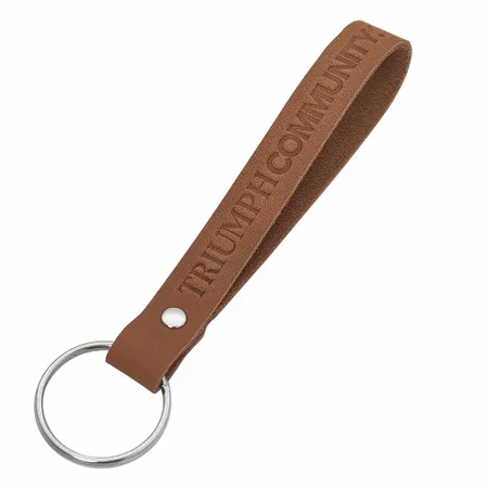 Leather Keychain Leather Keychain - Imprint Now - AUS