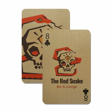 Gold Glitter Playing Cards - Imprint Now - AUS