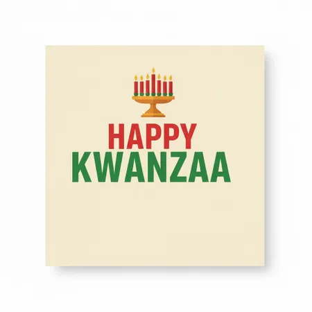 Kwanzaa Napkins - Imprint Now - AUS