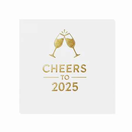 New Years Napkins - Imprint Now - AUS