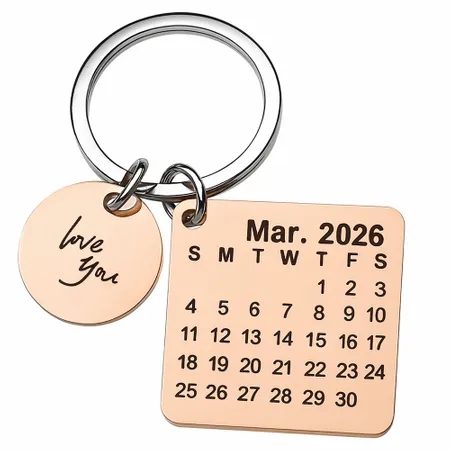 Charming Metal Keychain - Imprint Now - AUS