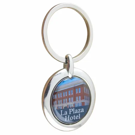 Spinning Circle Metal Keychain - Imprint Now - AUS