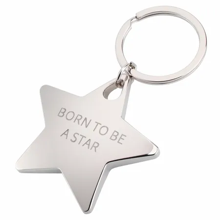 Dazzling Star Metal Keychain - Imprint Now - AUS